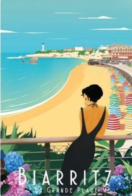 Magnifique T3 - Grande Plage Biarritz Ngoại thất bức ảnh